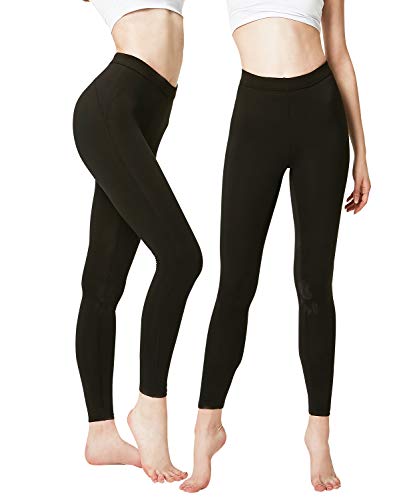 DEVOPS Women's 2 Pack Thermal Long Johns Underwear Leggings Pants